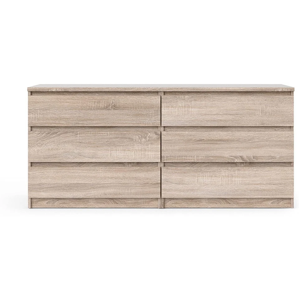 Trufa de cômoda dupla Tvilum 70296CJ Scottsdale 6 gavetas - Imagem 1 de 4