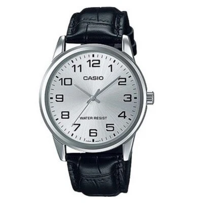 CASIO MTP-V001L-7BUDF OROLOGIO UOMO PELLE NERO 39mm SOTTOCOSTO - Immagine 1 di 2