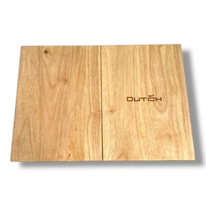 Solid Teak Wood Chopping Board Folding DUTCH | Chopping Block & Serving Board 50x35 - Picture 1 of 11