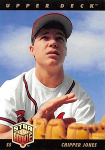 1993 Upper Deck #24 Chipper Jones - Picture 1 of 2