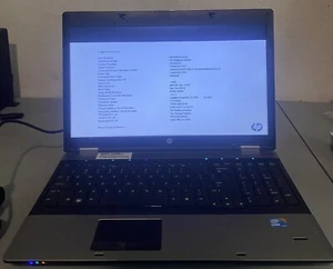 Hp ProBook 6550b 15” Laptop, i3-M350 @ 2.27Ghz, 4GB Ram - No OS/HDD -Bad Battery - Picture 1 of 7