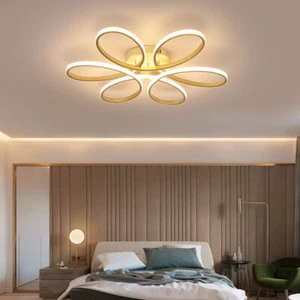 LED Pendant Light Hallway Ceiling Lighting Bedroom Ceiling Lights Bar Gold Lamps - Picture 1 of 10