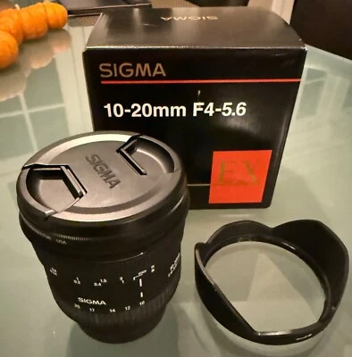 Sigma EX 10-20mm f/4.0-5.6 HSM EX AF DC Lens For Minolta/Sony  OPEN BOX - Image 1 of 2
