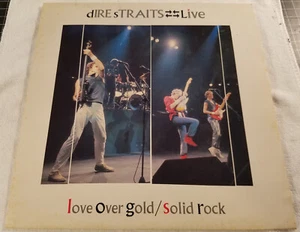 Dire Straits - Love Over Gold b/w Solid Rock - 10" 45RPM Single - 1984 - Import - Picture 1 of 7