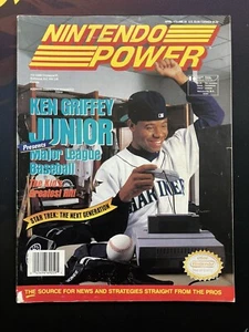 Nintendo Power Vol. 59 No Poster April 1994 Ken Griffey Junior MLB Baseball - Picture 1 of 6