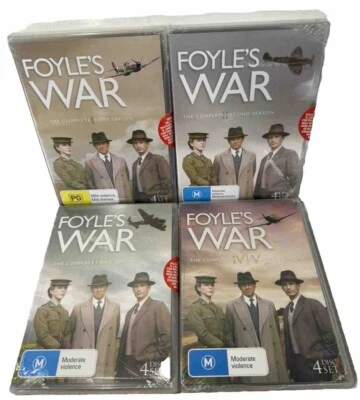 Foyle's War DVD Bundle Season 1-5 Brand New Sealed 16 Disc Set 1 2 3 4 5 Lot - Image 1 of 4