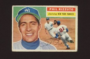 1956 Topps #113 Phil Rizzuto White Back (WB)