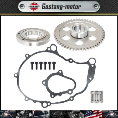 Kit de engranajes de cojinete unidireccional de embrague de arranque para Yamaha Raptor 660R 2001 2002 2003 Foto 1 de 4