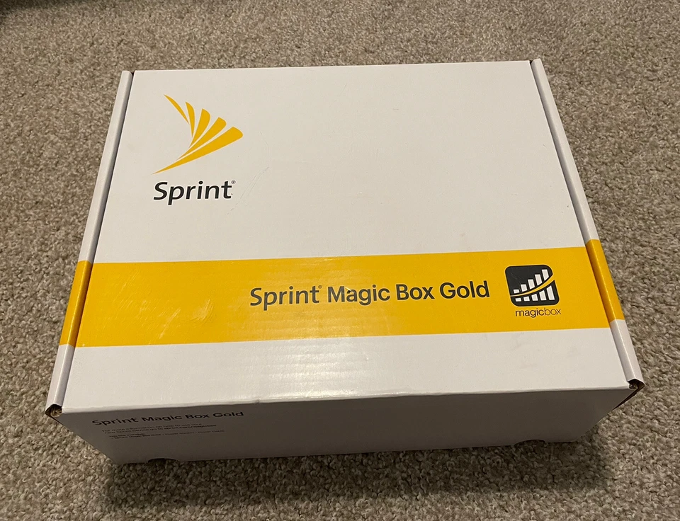 Magic Box 金色信号增强器放大器(仅打开一次)19.99 美元 - Sprint — 第 1/3 张图片