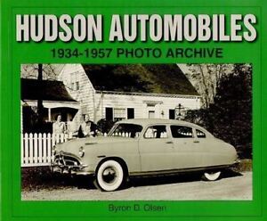 Hudson Automobiles 1934-1957 JET HORNET PACEMAKER COMMODORE BOOK