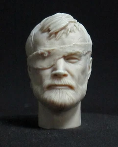 Beric Dondarrion "GAME OF THRONES" RESIN HEAD SCULPT. Action figures 1/6 scale.  - Picture 1 of 3