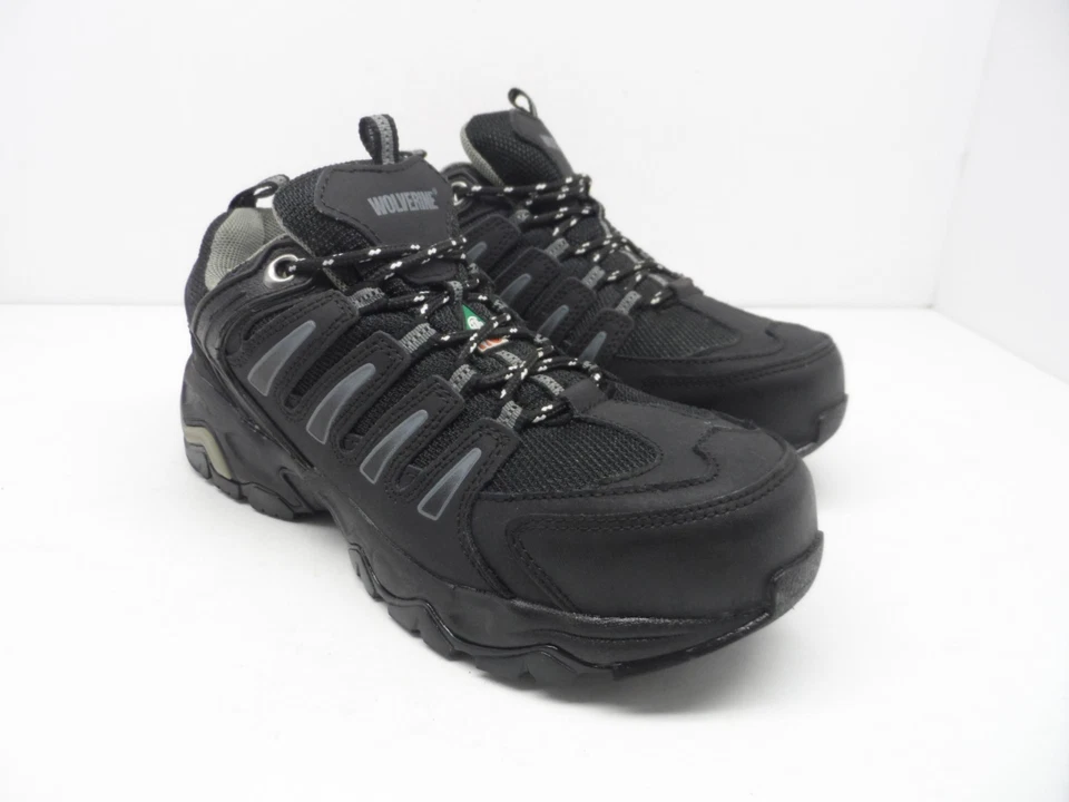 Zapato de aproximación de seguridad Wolverine Gazelle CSA STSP para mujer negro talla 7M Foto 1 de 4