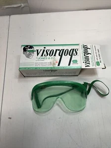 Jones & Co Visorgogs Full Vision Work Safety Goggles USA Certified in Orig. Box  - Picture 1 of 10