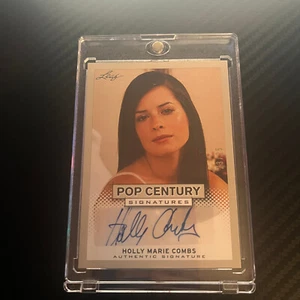 2013 Leaf Pop Century Holly Marie Combs Charmed Auto Card - 23/25 - Picture 1 of 2