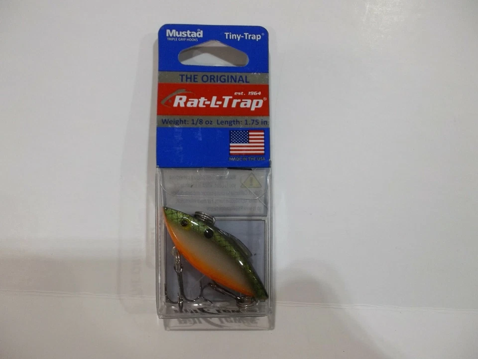 The Original Bill Lewis Rat-L-Trap rattle trap 1/8 ounce lure Choose colors! NIP - Image 1 of 1
