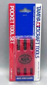 NUEVO Juego de herramientas de bolsillo Tamiya de 3 piezas con estuche - 74010 - Imagen 1 de 1