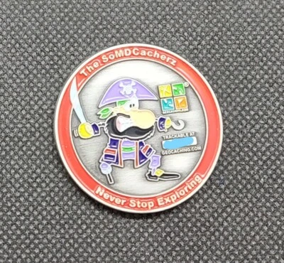 2006 SoMDCacherz Silver Geocoin UNACTIVATED VHTF - Image 1 of 2