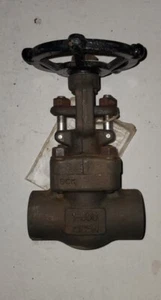 Beric 1" Gate Valve Class 800 Socket Weld A105N 1975psi @ 100°F Model 501S58A08  - Picture 1 of 5