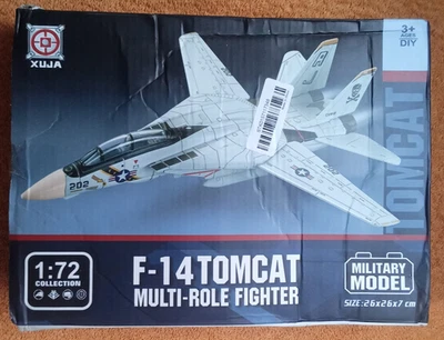 Brand New F-14 TOMCAT FIGHTER JET Military Airplane Model Building Blocks Set! - Image 1 of 4