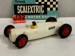SLOT CAR SCX TRIANG SCALEXTRIC C-71 AUTO UNION TYPE C BLANCO - Imagen 1 de 10