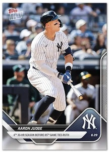 2025 Topps NOW Aaron Judge Card # 363 New York Yankees MLB - Foto 1 di 2
