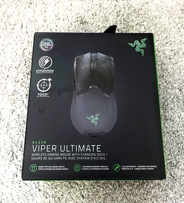 Razer Viper Ultimate Wireless Gaming Mouse - Black - Image 1 of 2