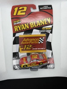 Ryan Blaney #12 Advance Autoteile NASCAR Authentic 2021 Wave 8 1/64 Diecast NEU - Bild 1 von 2