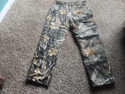 Mens 38x32 Gamehide Realtree Camo Insulated Hunting Pants - Image 1 of 4