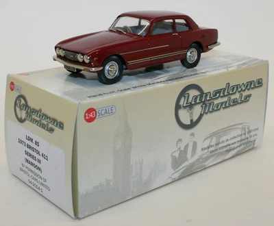 Modelos Lansdowne escala 1/43 LDM85 - 1973 Bristol 411 serie III - granate Foto 1 de 4