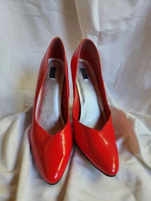 Zapato de tacón alto Red Ellie talla 13 usado tacón de 5 pulgadas Foto 1 de 4