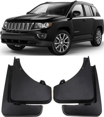 Guardabarros guardabarros para Jeep Compass 2011-2016 nuevos protectores contra salpicaduras delanteros y traseros Foto 1 de 4