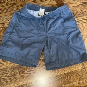 Relwen Air Stretch Shorts Small Gray Pocket Drawstring Mens Lined Hybrid - Picture 1 of 9