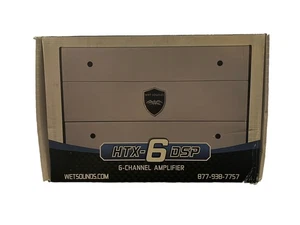 Amplificador de 6 canales Wet Sounds HTX6 clase D 900 vatios HTX-6 DSP - Imagen 1 de 8