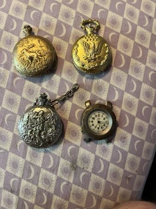 Pocket Watches Lot. Vintage Swiss Gold Watch. Diving. - Picture 1 of 6