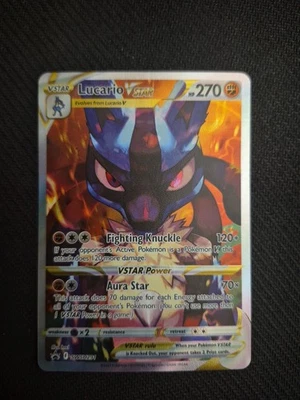 Lucario VSTAR SWSH291 SWSH: Sword & Shield Promo Cards Holo - Image 1 of 2