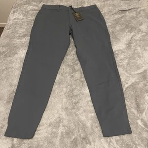 Swannies Pants Mens Medium Gray Mulligan Joggers Golf Performance Stretch - Picture 1 of 12