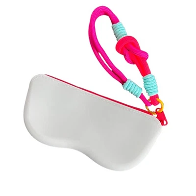 Estuche para gafas con correa para muñeca Silicona Gafas de sol Bolsa de almacenamiento Gafas de sol Estuche Foto 1 de 4
