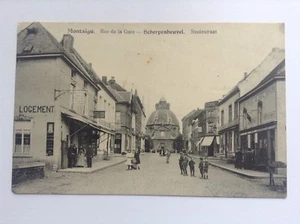 CP carte postale Montaigu rue de la gare - Picture 1 of 2