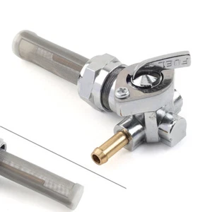 For Harley Sportster Big Twin 1975+ 13/16" Bung Fuel Valve Petcock Left Outlet - Picture 1 of 10