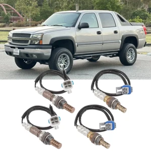4x Oxygen Sensor Up+Downstream For 03-05 Chevy Avalanche 1500 Pickup 4-Door 5.3L - Picture 1 of 19