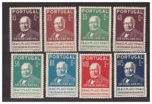 PORTUGAL 1940 - SIR ROWLAND HILL SERIE MH * - Bild 1 von 1