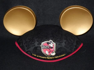 Disney D 23 Expo Mickey Mouse 2011 orejas sombrero NUEVO - Imagen 1 de 3