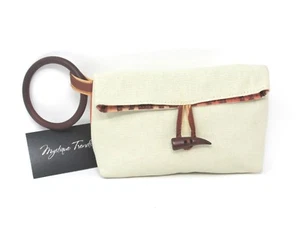 Lorac Exotic Limited Edition Canvas Toggle Kosmetiktasche Make-up Clutch Handgelenktasche - Bild 1 von 4