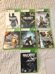 7 Different XBOX 360 Games- Call or Duty & more - See description and pictures - Picture 1 of 12