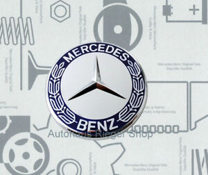 Original Mercedes-Benz Stern Emblem Sticker Aufkleber Motorhaube für viele Typen