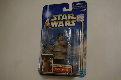 DEXTER JETTSTER Star Wars ATTACK OF THE CLONE 2001 3.75" Inch Action FIGURE - Image 1 of 4
