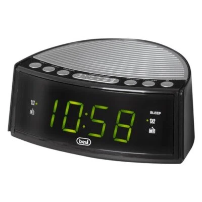 Trevi Radiosveglia Rc 846D Black 0RC84600 - Immagine 1 di 2