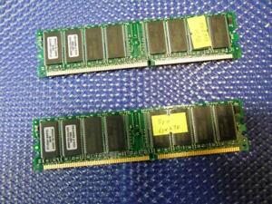 512MB (2 X 256MB) Dell Optiplex GX270 DDR1 PC3200 400Mhz  Memory J0201-SAFCC