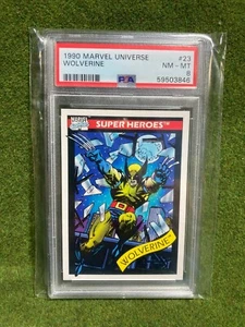 1990 Marvel Universe Wolverine #23 PSA 8 - Bild 1 von 2
