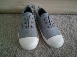 Zapatos para niños pequeños talla 11 azul marino antiguo nuevos con etiquetas - Imagen 1 de 4